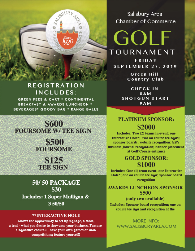 Salisbury Area Chamber of Commerce Golf Tournament